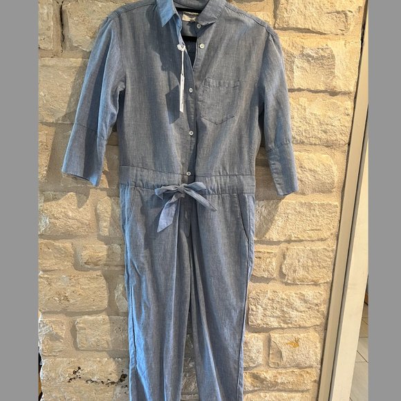 The Blue Shirt Shop Denim Jumpsuit - Picture 1 of 2